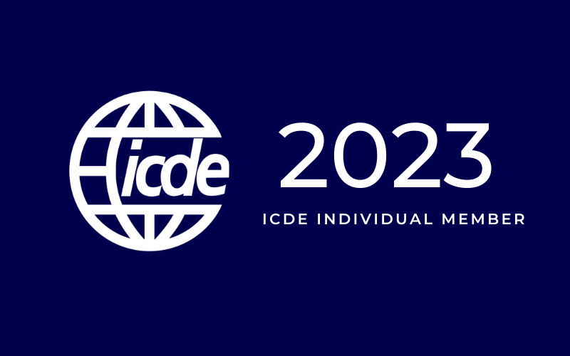 ICDE Members' Badge and Logo ICDE